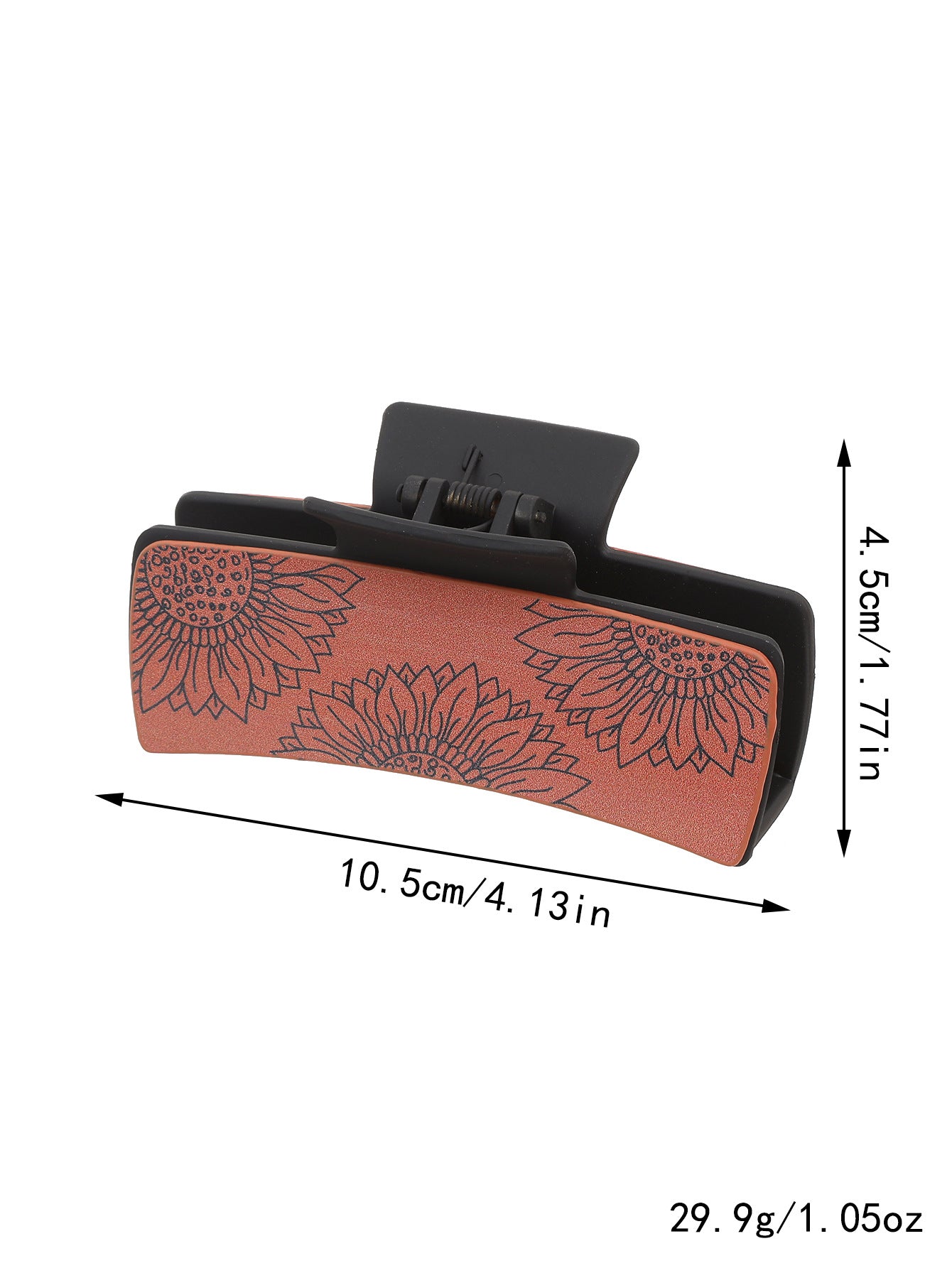 Wholesale Western cowboy style sunflower letter design clip